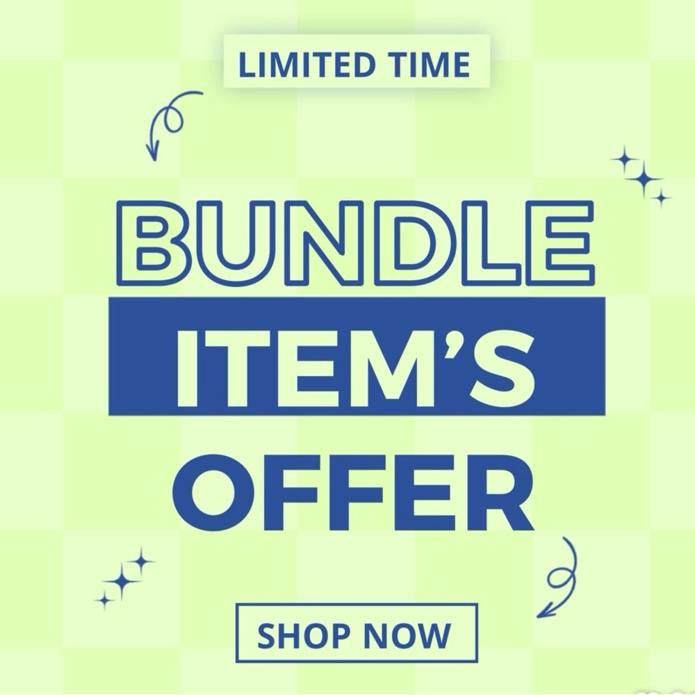 🥳 SAVE 💵 ON SHIPPING ✅ WHEN YOU BUNDLE YOUR ITEMS!😎